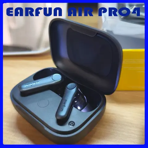 EarFun Air Pro4 Bluetooth écouteur HI-FI réduction du bruit Active IPX5 étanche diaphragme dynamique ergonomie Gamer écouteurs