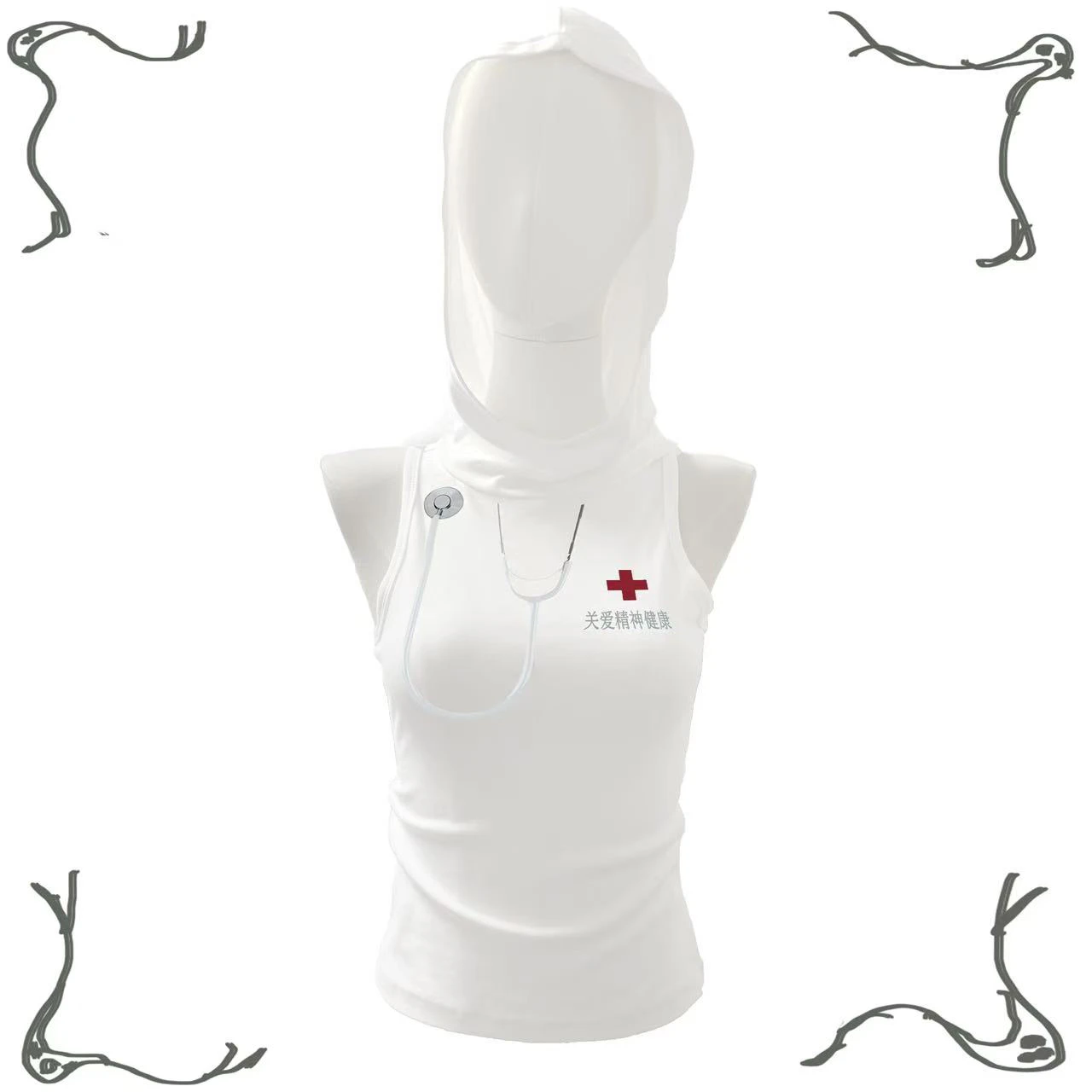 

Женский жилет с капюшоном для свиданий, с принтом «Пустынная местность», повседневный, свободного кроя, лето 2025, 100% хлопок, модный принт