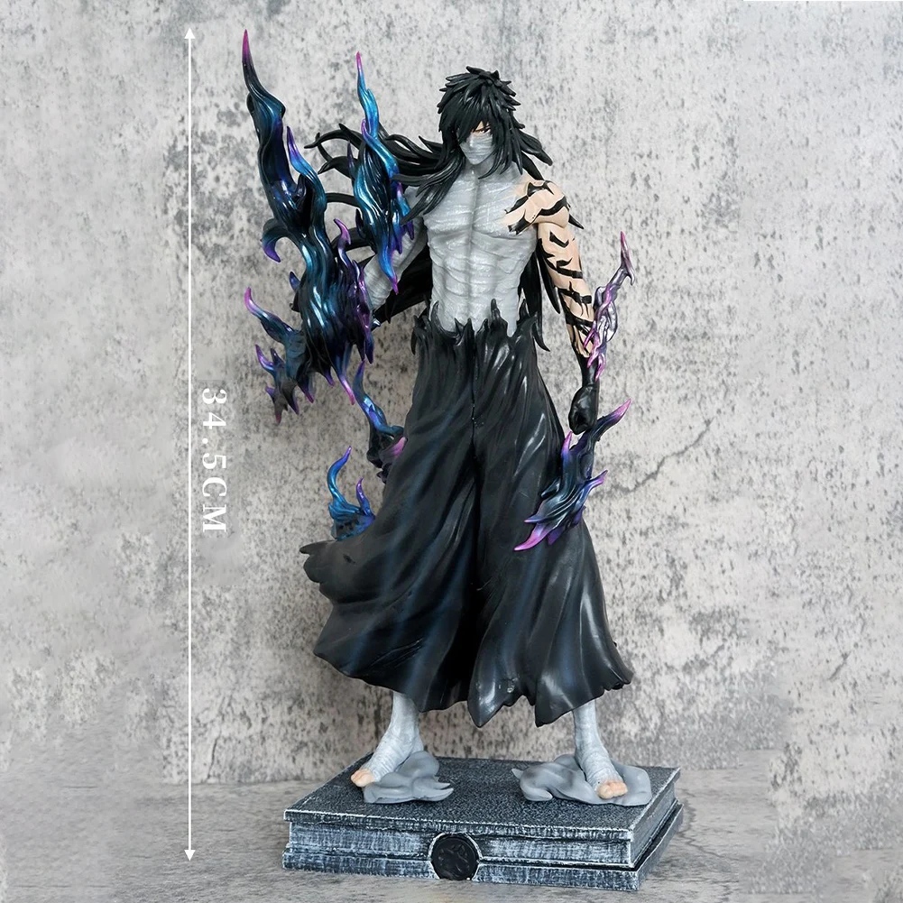 Anime Figure Kurosaki Ichigo Mugetsu Ichigo Statue Model Collectible Toy Desktop Ornament Car Decorations Kids Festival Gift