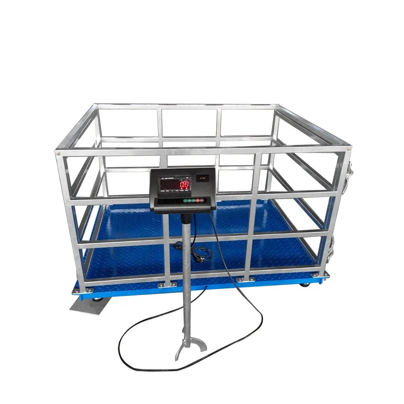 animal & poultry husbandry equipment livestock scale with fence Electronic weighing scale with fence