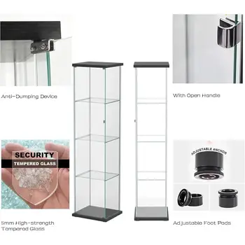 8 best sales Schrank mit Glastür - №3