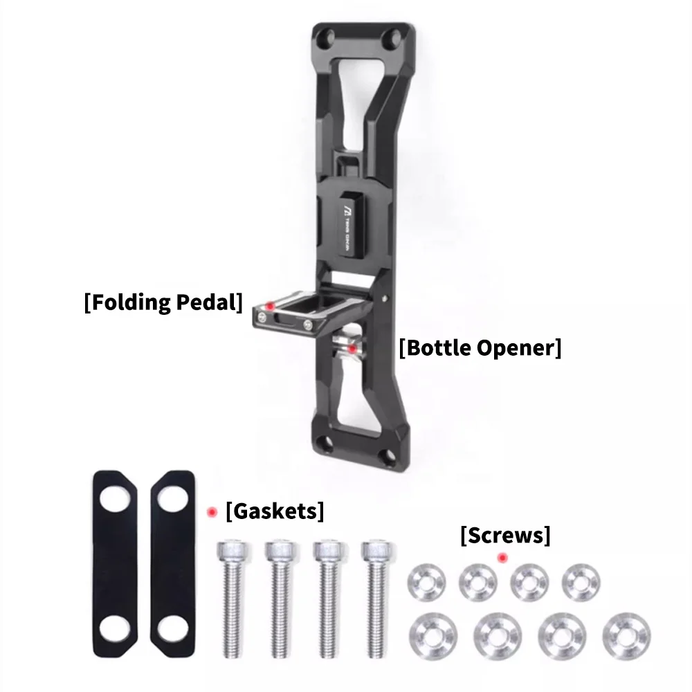 

Auto Accessories Folding Side Foot Pedal Door Hinge Step With Bottle Opener For Jeep Wrangler Jk JL 07-23