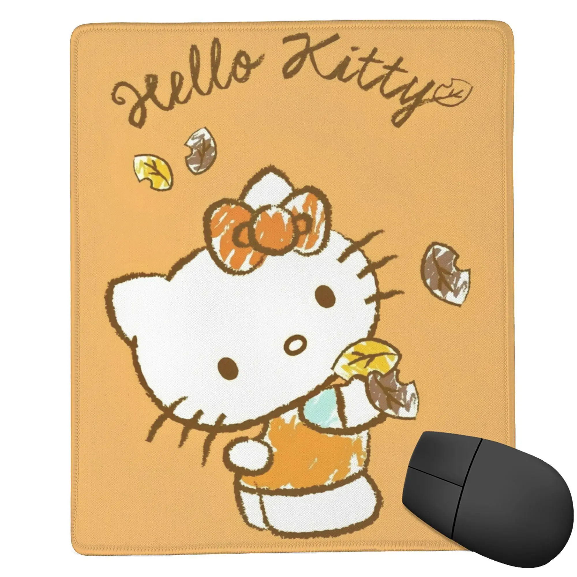 Olá kitty criativo universal antiderrapante mouse pad gaming mouse tapete novo almofada de mesa confortável para computador portátil