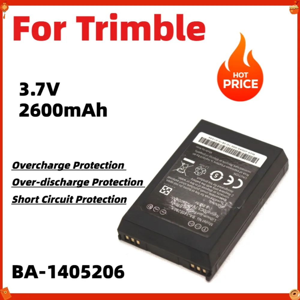 3.7V 2600mAh Battery Pack For Trimble Juno SC SA SB SD GPS Surveying Device High Capacity Long Lasting BA-1405206 Replacement