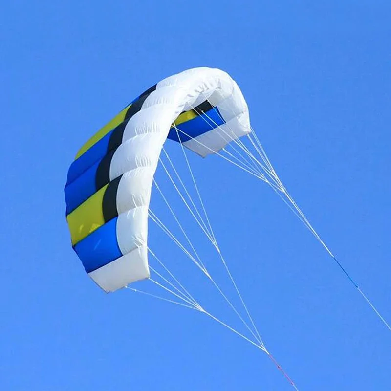 Linha dupla pipas para adultos brinquedos voadores crianças pipas ao ar livre corda vento pipas brinquedo esportes pipa voando grande pipa surf diversão