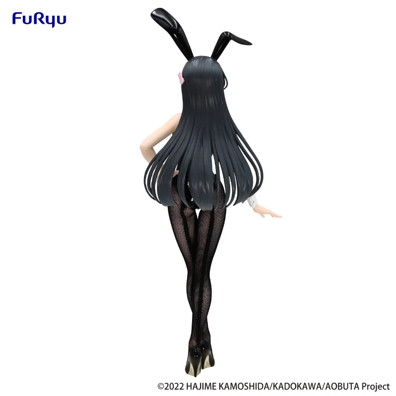 In Magazzino FuRyu BiCute Conigli Sakurajima Mai Bunny Girl Desktop Bambole Carine Anime Action Figure Giocattolo Regalo Modello Collezione