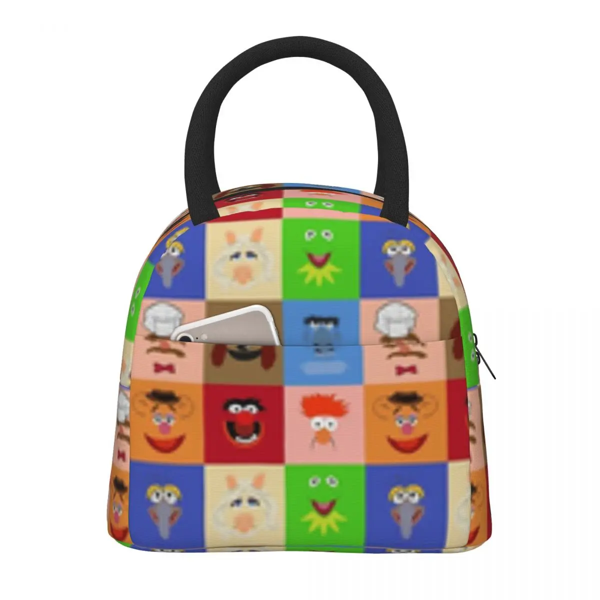 Muppets Lunchbox Frauen Multifunktion kühler Thermal Food isoliert Lunch Bag Kinder tragbare Picknick-Tragetaschen