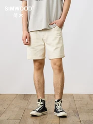 Simwood 10,5 Sommer neue Overs ize Unzen Outdoor Cargo Denim Shorts Männer plus Größe hochwertige Baumwolle Shorts