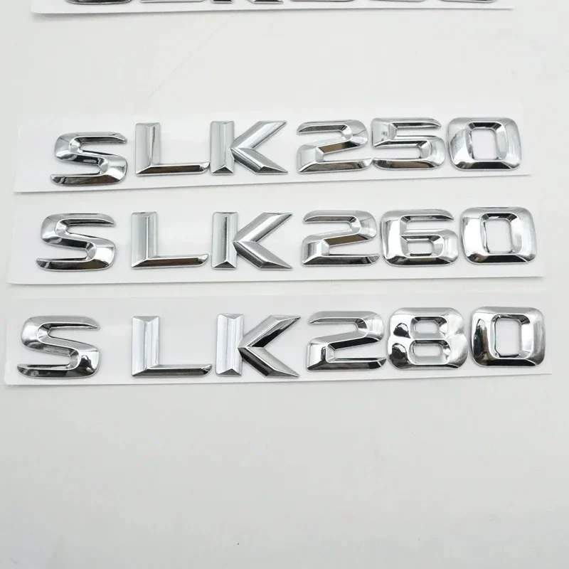 OK ABS Rear Trunk Lid Emblem Number Letter for Mercedes-Benz R170 R171 R172 SLK32 SLK63 SLK55 SLK200 SLK220 SLK230 SLK250 SLK260