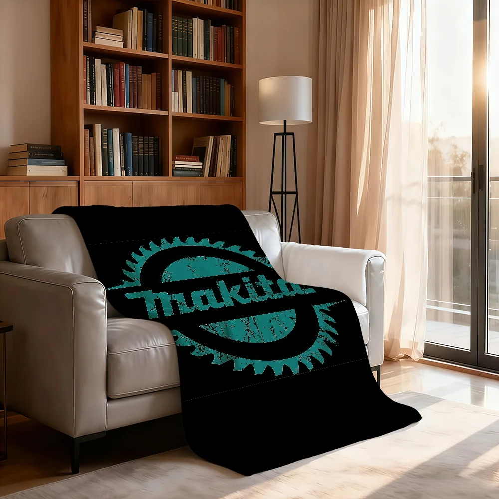 Classic Luxurious M-MAKITA-AS Blanket For Soft Throw Blanket for Picnic Bed Sofa Home Bedroom Cozy Warm Comfortable