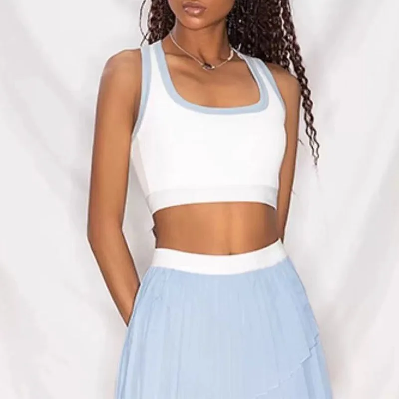 SharpStar New Irregular Split Casual Skirt Anti-exposure Tennis Skirt With Shorts Quick Dry Badminton Skort Plus Size