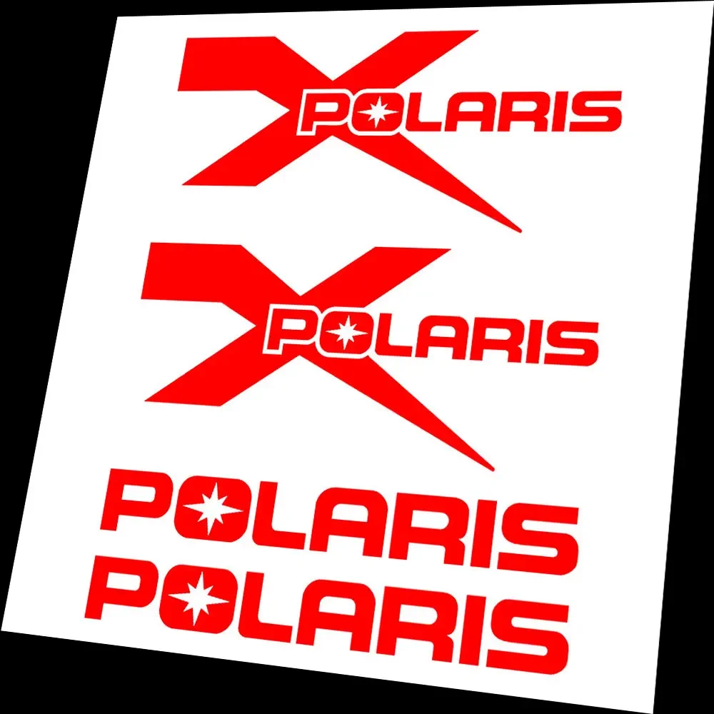 For Polaris Snowmobile ATV logo decal sticker seat side Quad jet - view 6