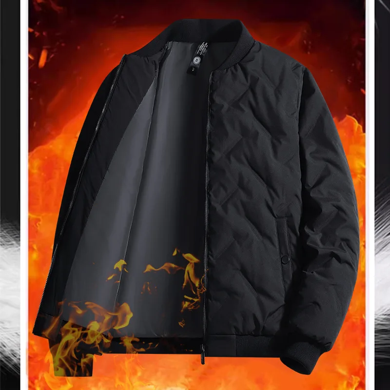 

Men's Down Jacket Autumn Winter Baseball Collar Simple Coat Youth Duck Down Jacket Casual Menswear chaqueta sin mangas JK-224