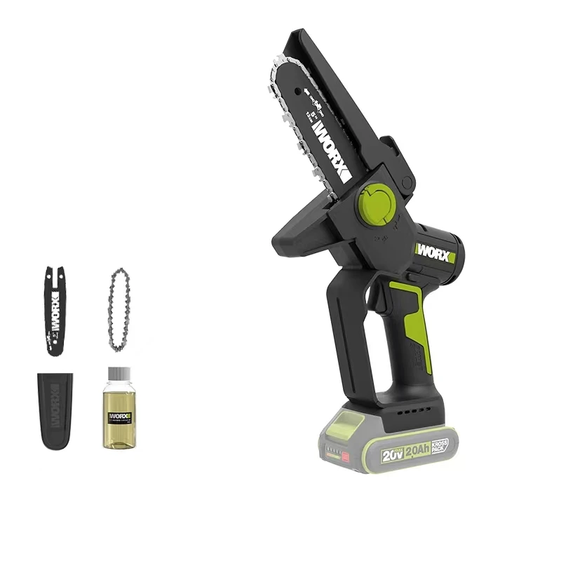 For WD331 Rechargeable Lithium Electric Saw Brushless Wireless Orchard Pruning Single Hand Saw Light and Small Household Use