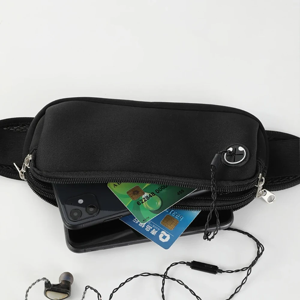 Running Belt Waist Bag Sports Fanny Pack Women Men Phone Pouch Gym Banana Bags Run Accessories image 5