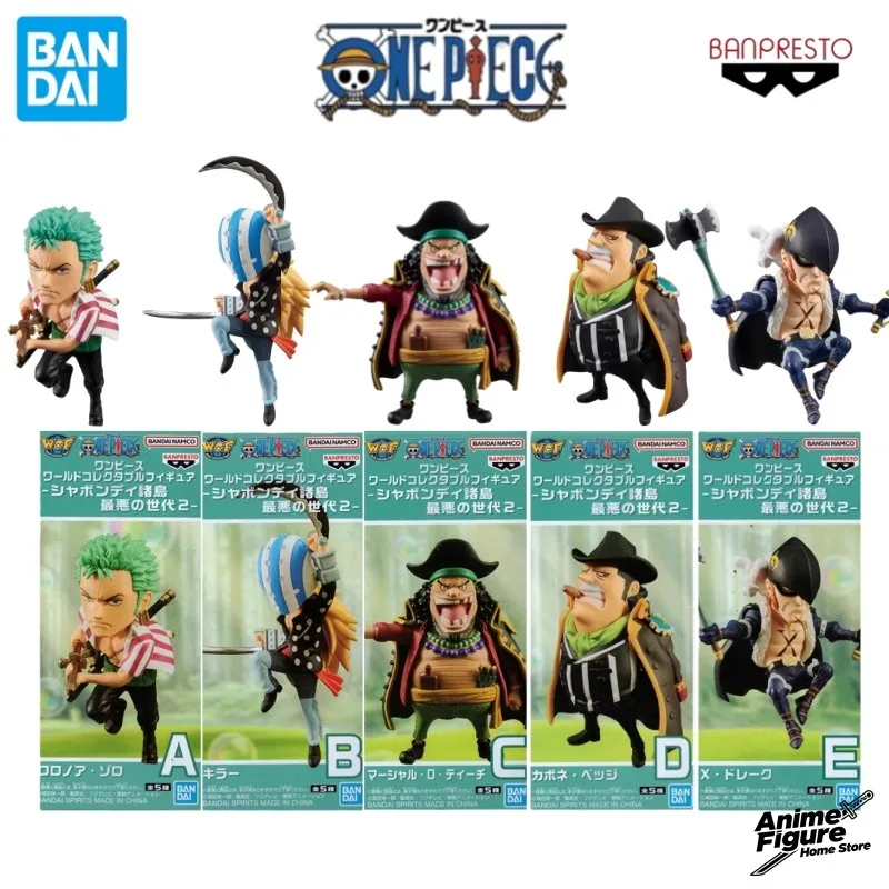 

100%Original in Stock Bandai BANPRESTO ONE PIECE WCF The Age of Extreme Evil Anime Character Toy Model Ornaments Collection Gift