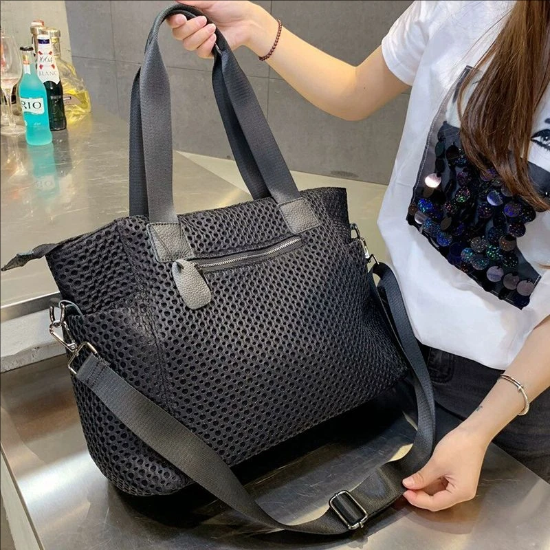 سعة كبيرة حقيبة سفر الأمتعة المحافظ وحقيبة يد الإناث حمل الحقائب للرجال المتسوق حقيبة كتف حقائب اللياقة البدنية الرياضية Crossbody