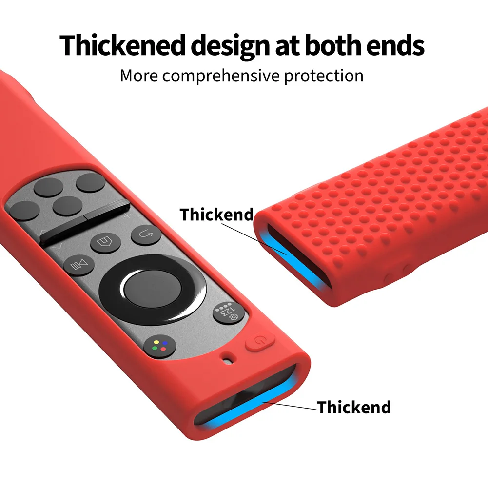 Silicone Cover Protective Case Anti Slip Remote Control Sleeve Anti-Fall Shockproof for Samsung BN59-01385A 01358B 01388A 01391A