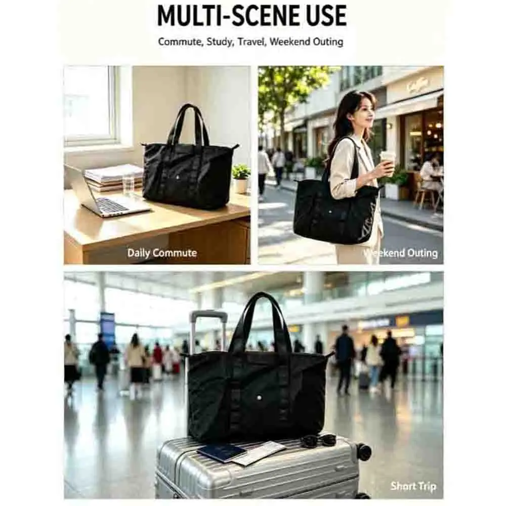 Large Capacity Travel Tote Bag | Sporty Style, Perfect for Travel, Sports, and Outdoor Adventures – Casual Fashion, Ideal Gift