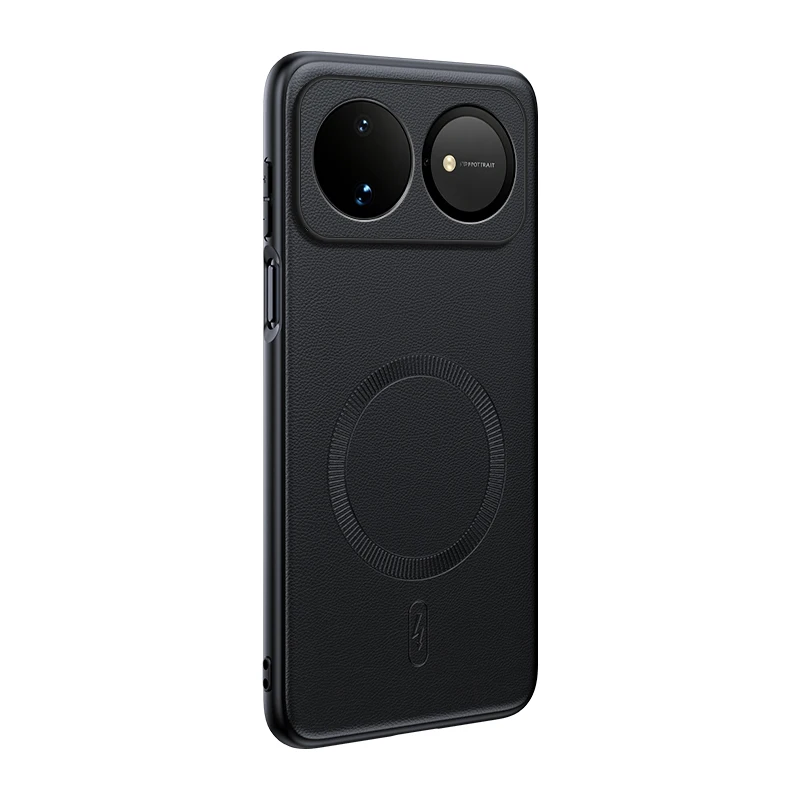 Für Huawei Nova 16: Magnetische Schutzhülle aus Leder, Anti-Fingerabdruck, rutschfest, aus PC+TPU. – Detail 1
