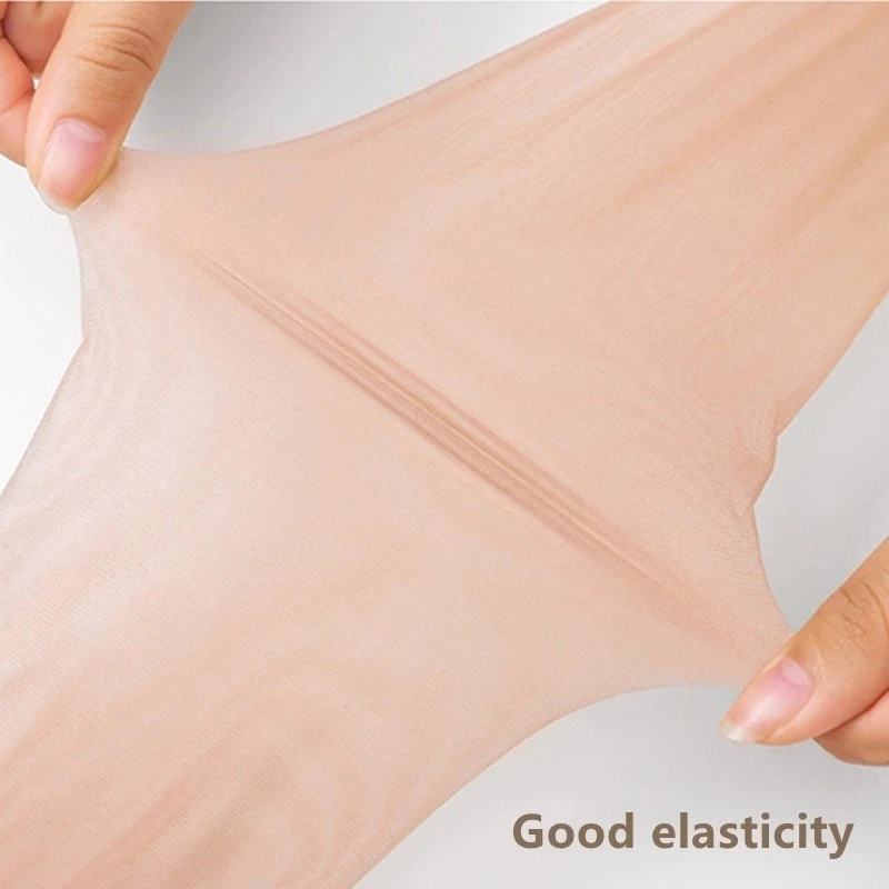 Bas noirs en résille pour femmes, chaussettes longues, chaussettes anti-aldes, dentelle, sexy, grande taille, également pour le sexe