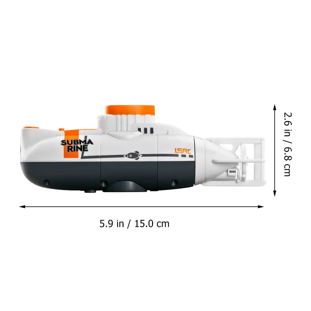 1Set Electric Remote Submarine Carrier Rc Underwater Micro Size Static Diving Racing Boat for Kids Fish Tank Remote Submarine