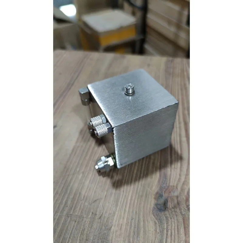 Tanque hidráulico de aço inoxidável 60mm para caminhão 1/14 Tamiya RC SCANIA 770S VOLVO 750 Mercedes-Benz ACTROS 3363 MAN brinquedos peças de carro