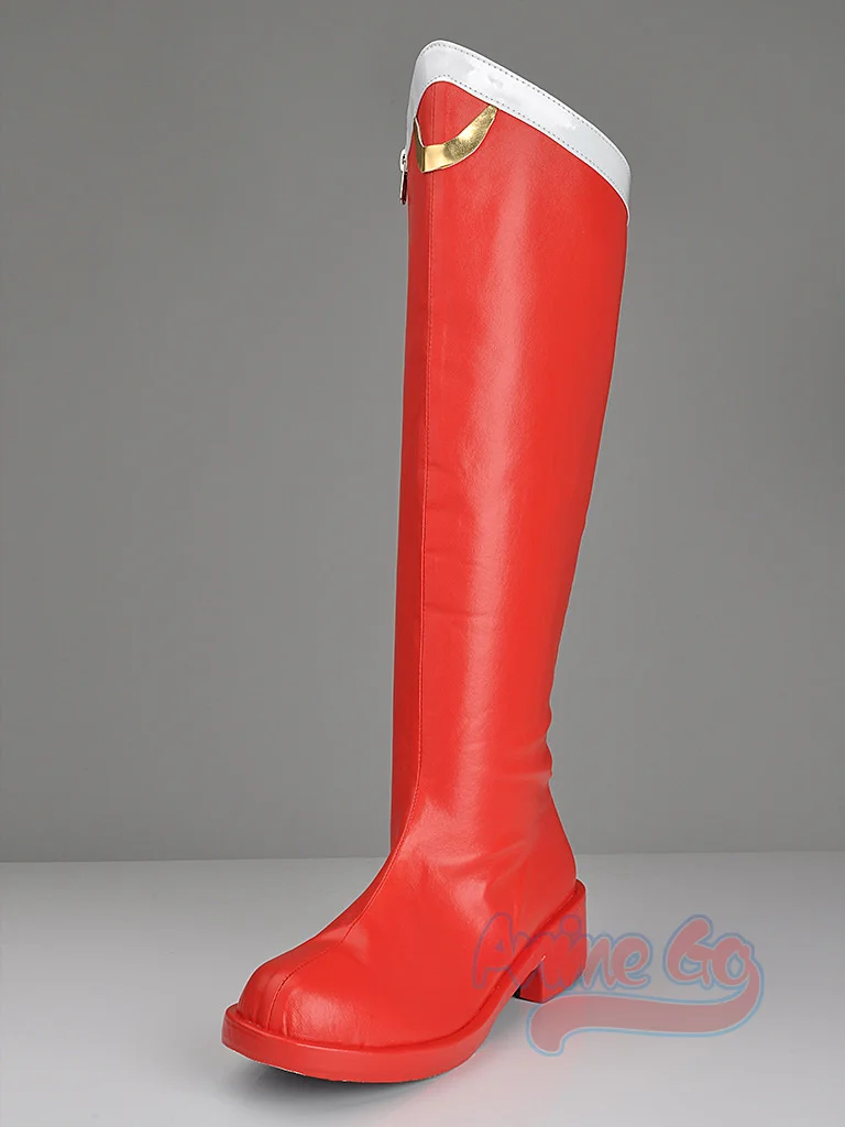 Anime Sailor Tsukino Usagi Serena Cosplay Shoes Women Red Boots mp000669