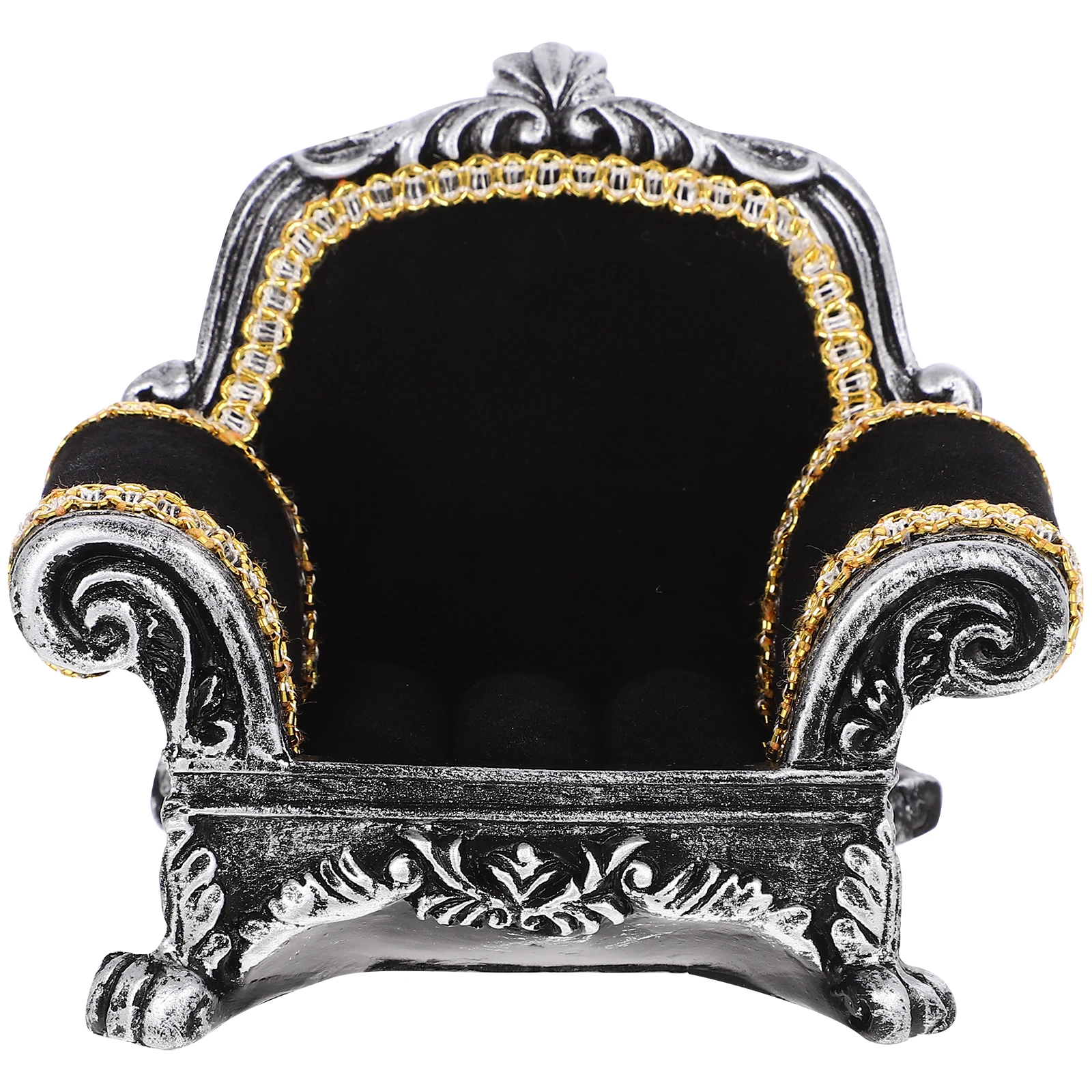 

Cute Sofa Jewelry Storage Box Organizer Stand Nordic Style Ring Earring Holder Display For Bedroom Dressing Table Decoration