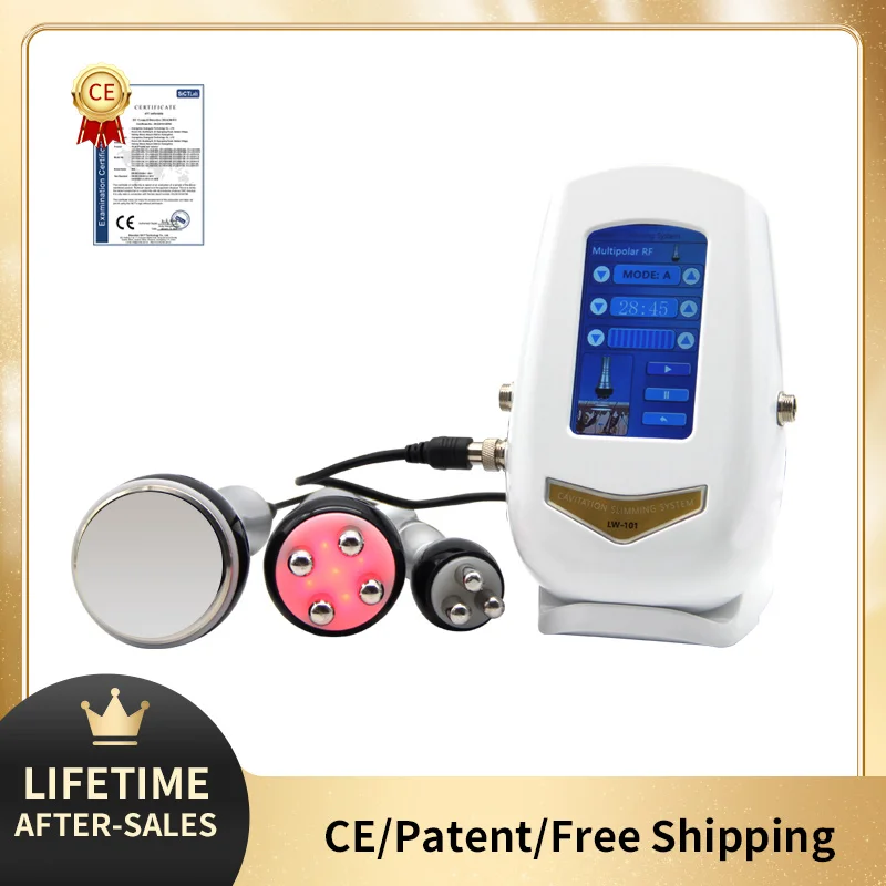 40K Radio Frequency Cavitation Fat Reduction Body Anti-aging Ultrasonic Liposuction Wrinkle Removal Slimming Beauty Machine