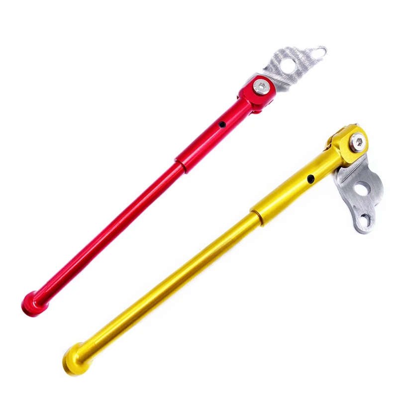 

2Pcs Bike Kickstand Fnhon 16Inch /349/305 Parking Stand For FGC/FGD1611/1609 For Gust C Brake/Disc Brake,Gold & Red