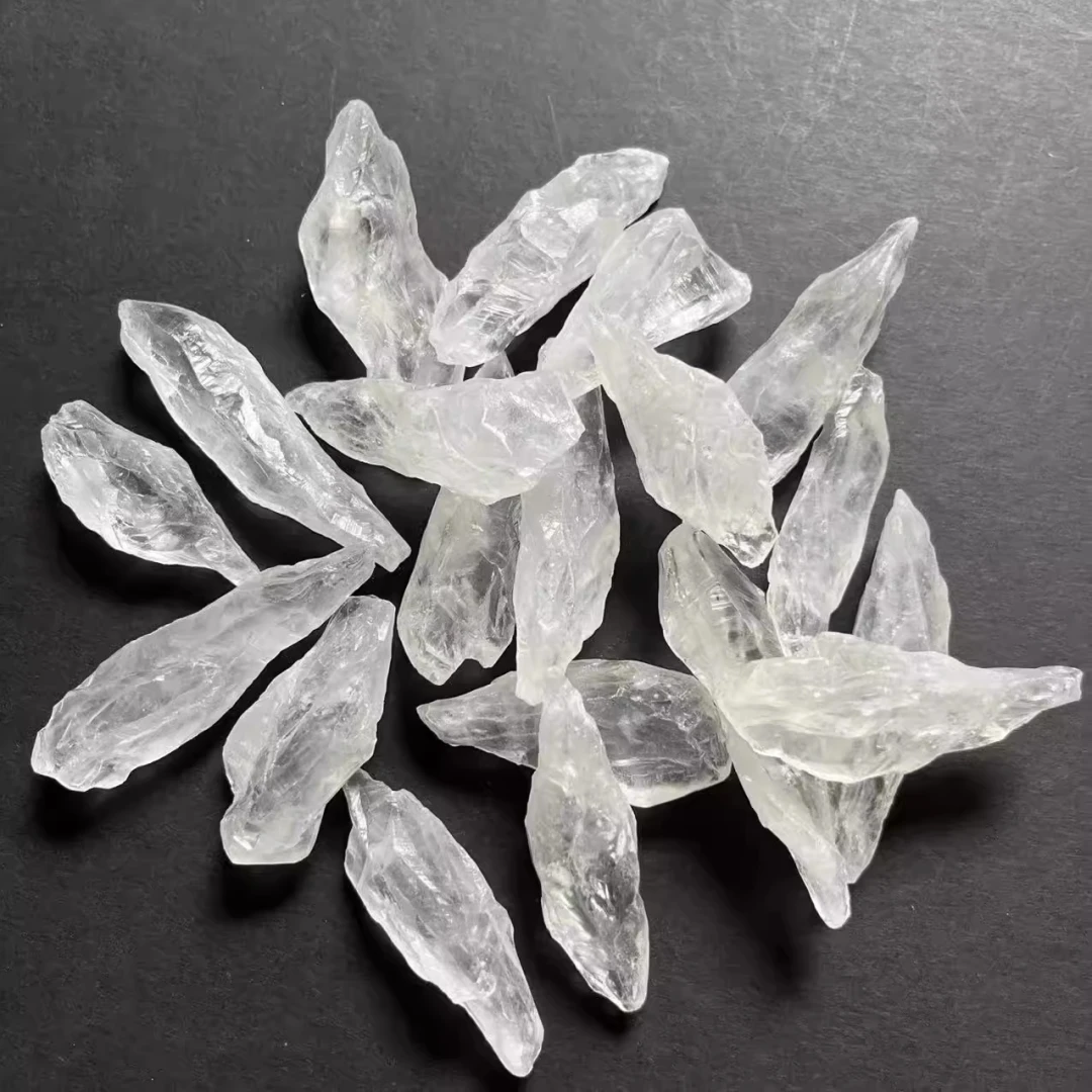 40g/120g/240g Natural Clear Quartz Skeleton, Irregular Mineral Specimen, DIY Ornaments Decor Crafts, Home Decoration Gift