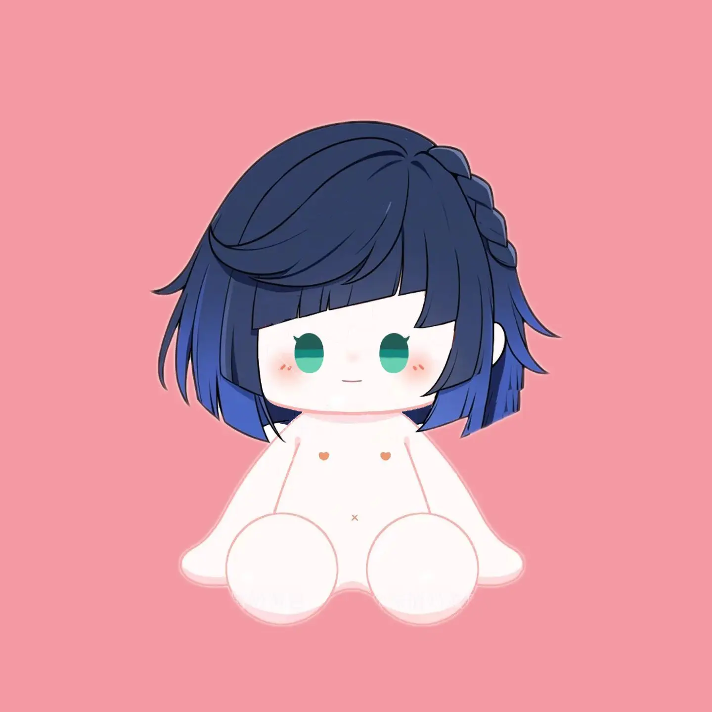 40CM Genshin Impact Kaedehara Kazuha Yae Miko Cosplay figuras de Anime dibujos animados lindo cuerpo de peluche Idol Plushies regalo de cumpleaños