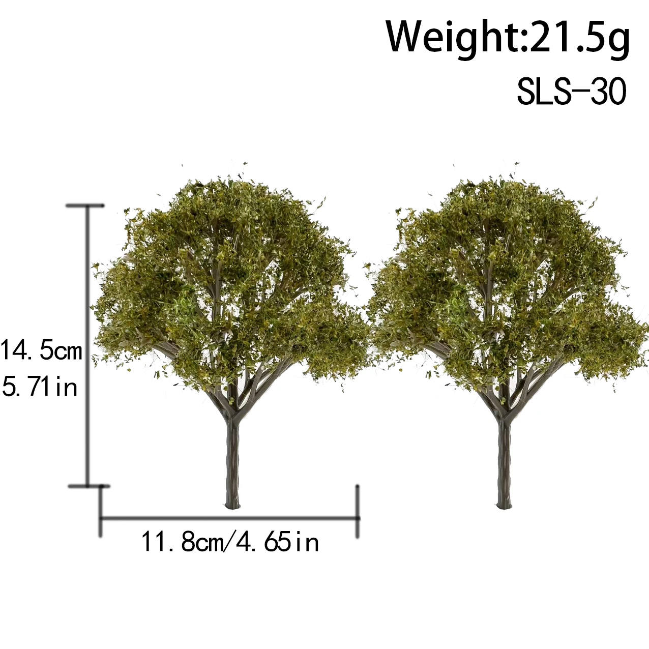 2pcs Simulation Miniature Model Trees Scale Plants Railway Dioramas Architecture Scene Landscape DIY Craft Accessories