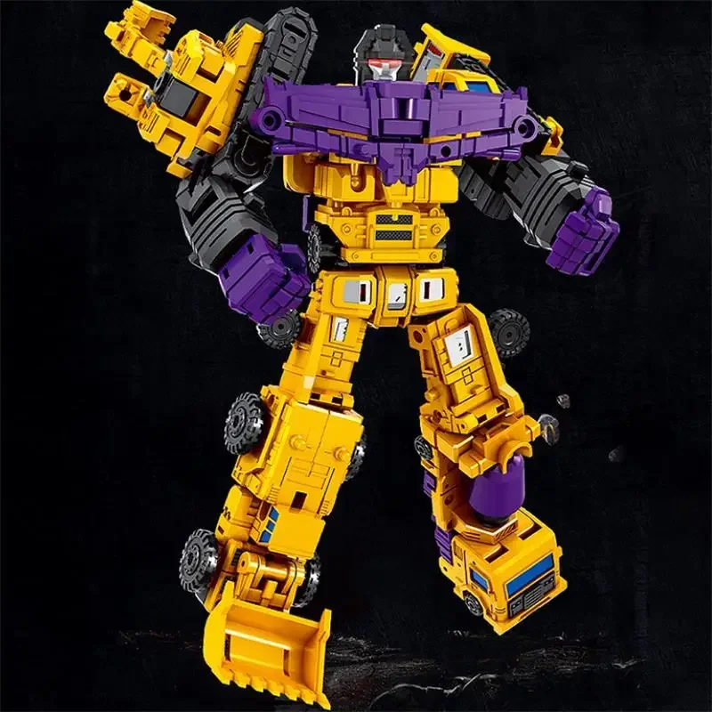 6 in 1 Transformation 21 ซม.รุ่น MINI Devastator Action Figure หุ่นยนต์ของเล่นพลาสติกที่ดีที่สุดของขวัญเด็กใหม่