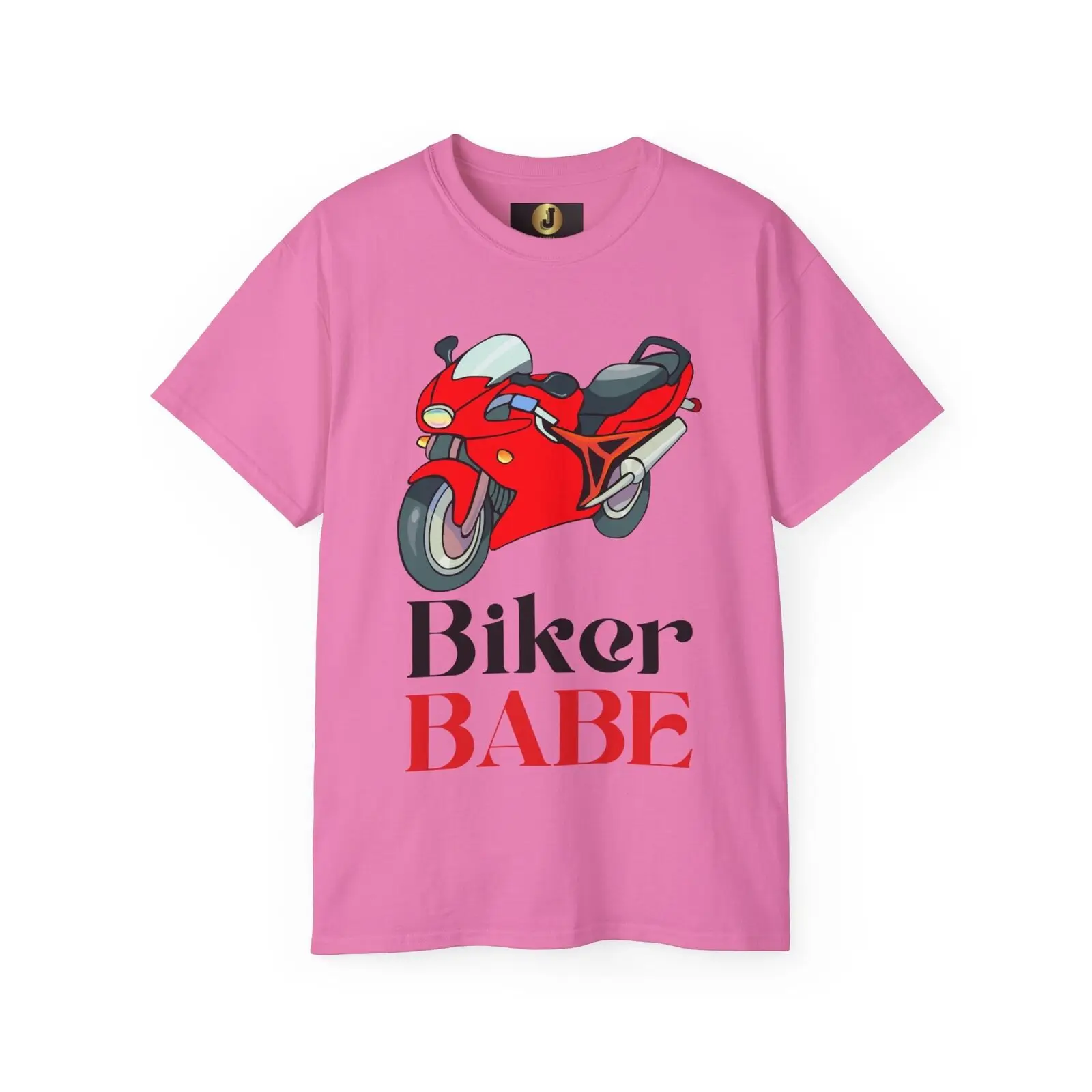 BIKER BABE - WOMENS Ultra Cotton Tee