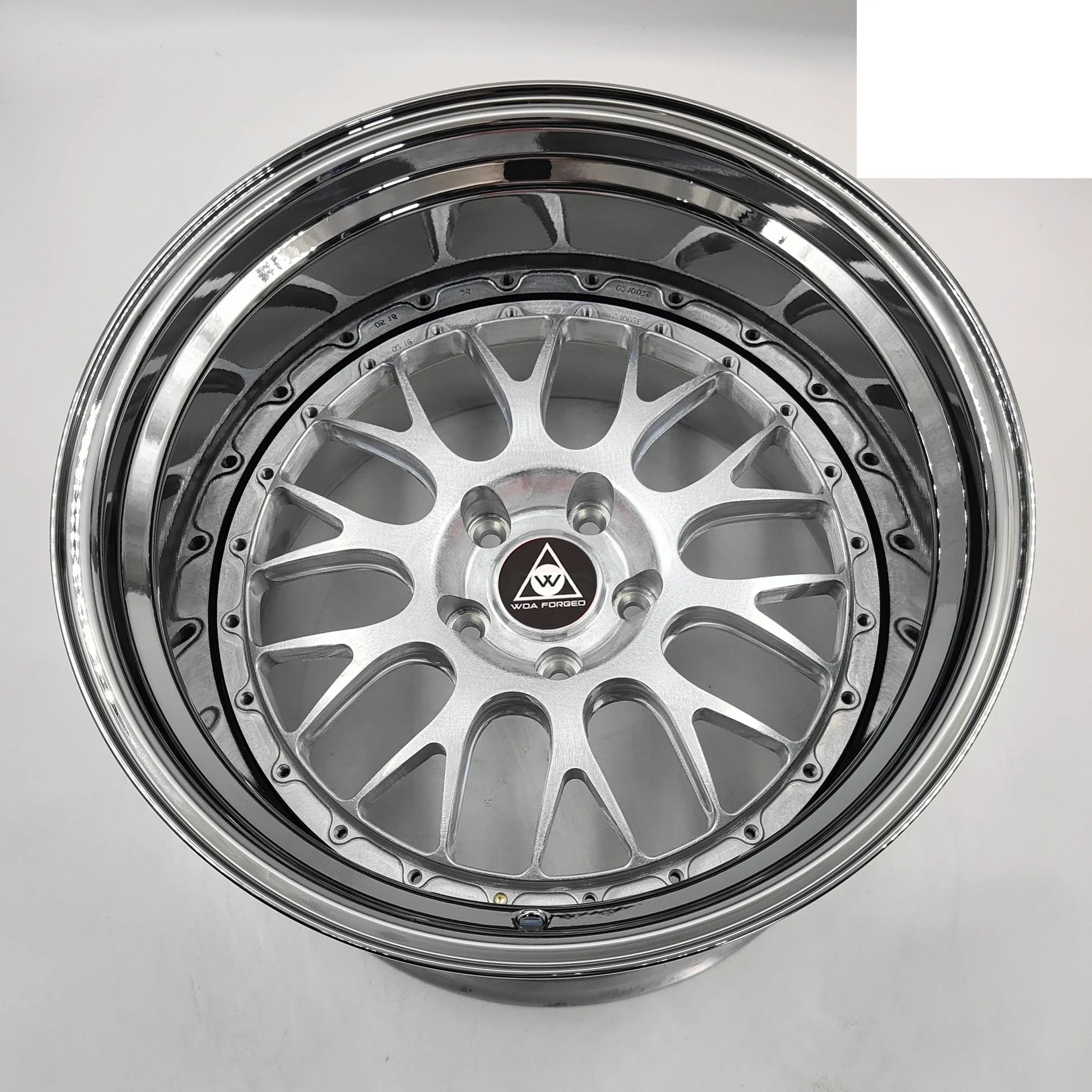 Customizable BBS E88 2 3 piece Forged wheel 18 19 20 21 22 inch for BMW AUDI Porsche Benz Any Car