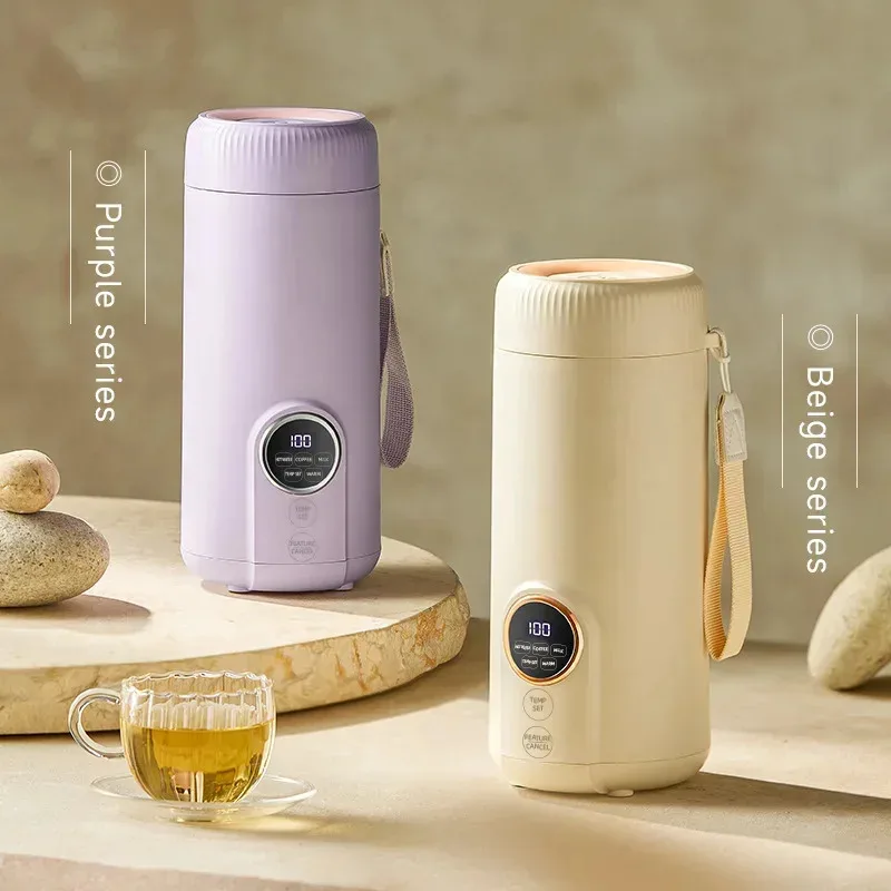 

Household Electric Kettle Portable Heating Cup Multifunctional Boiled Water Pot Smart Teapot Adjustable Temperature Kettles EU