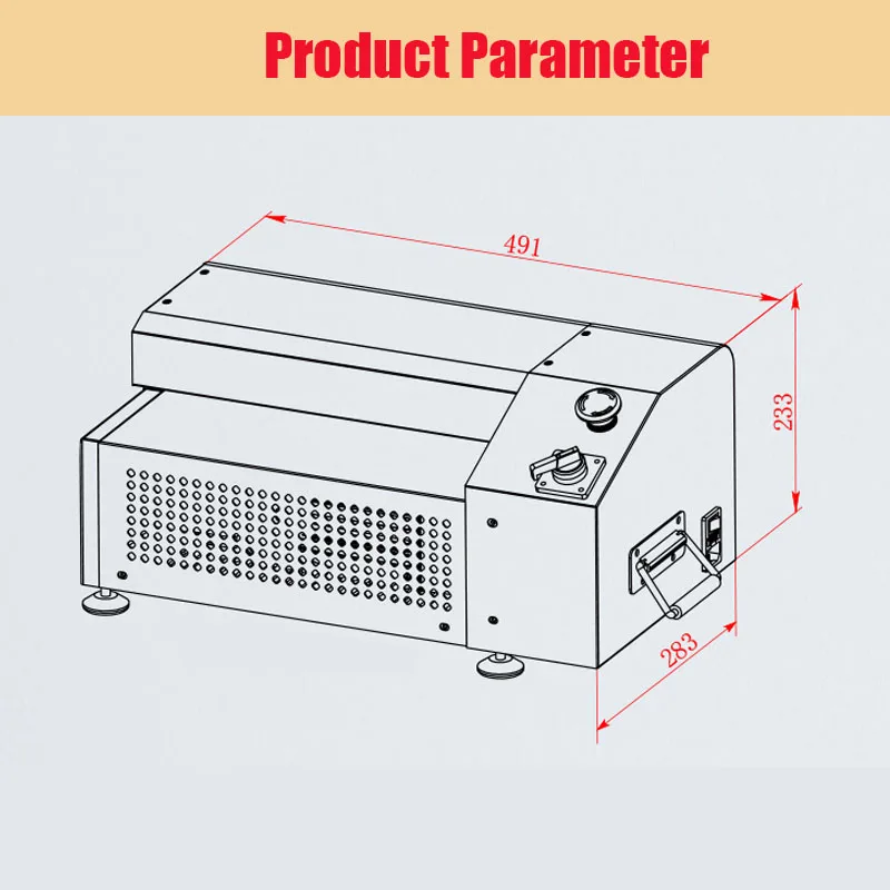 350Mm Automatic Waste Paper Padding Machine Shredder Carton Recycling