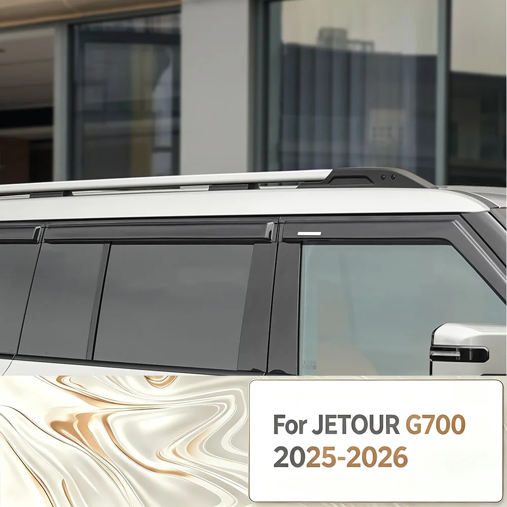 Fit For JETOUR G700 2025-2026 Car Car Window Weather Shield Rain Visor Deflector Exterior Modification Water Guard Accessory
