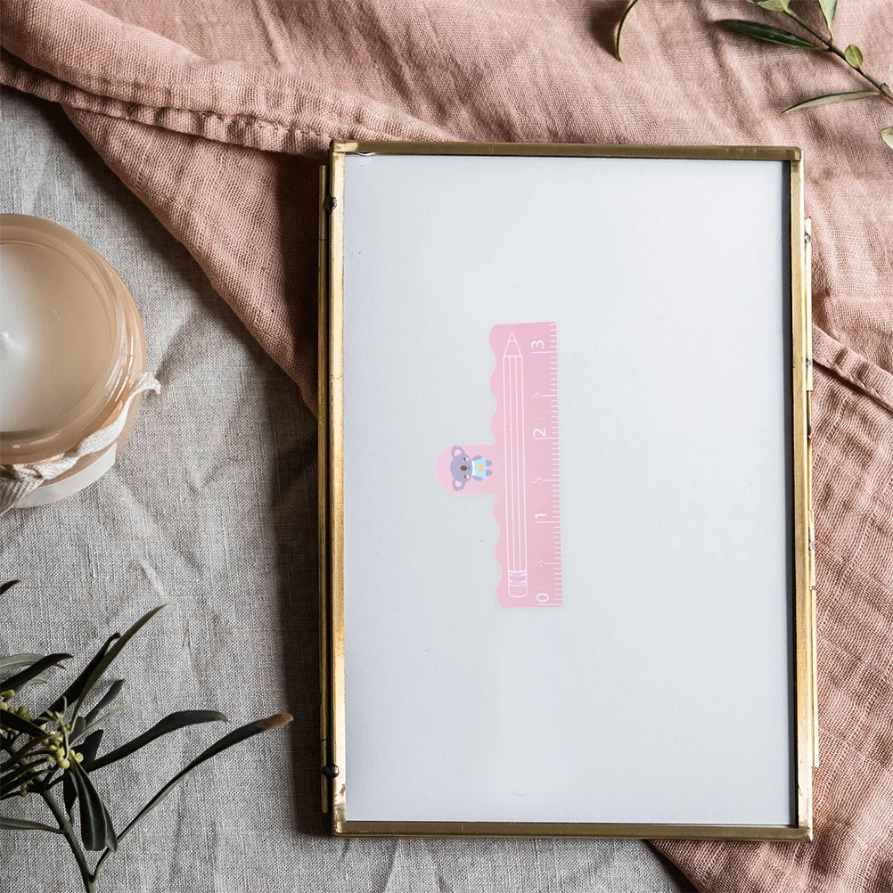 

24pcs Reading Guide Bookmarks Handwriting Tool School Supplies Guided Reading Strips Portable Bookmark Dyslexia Friendly Finger