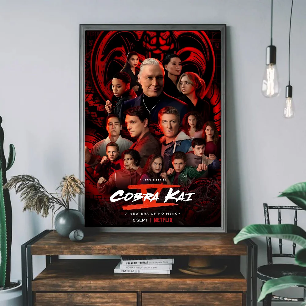 كوبرا كاي مطبوعات وملصقات ذات نوعية جيدة ملصق ورقي مقاوم للماء ملصقات حائط لبار القهوة #4