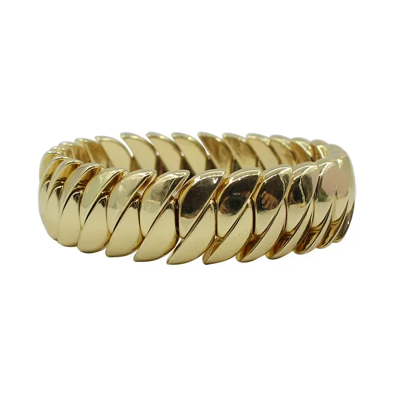 

Ins Popular Fashion Personality DIY Alloy Paint Enamel Bracelet Bohemian Pearl Wind String Cuff Ladies Bracelet Bangle Jewelry