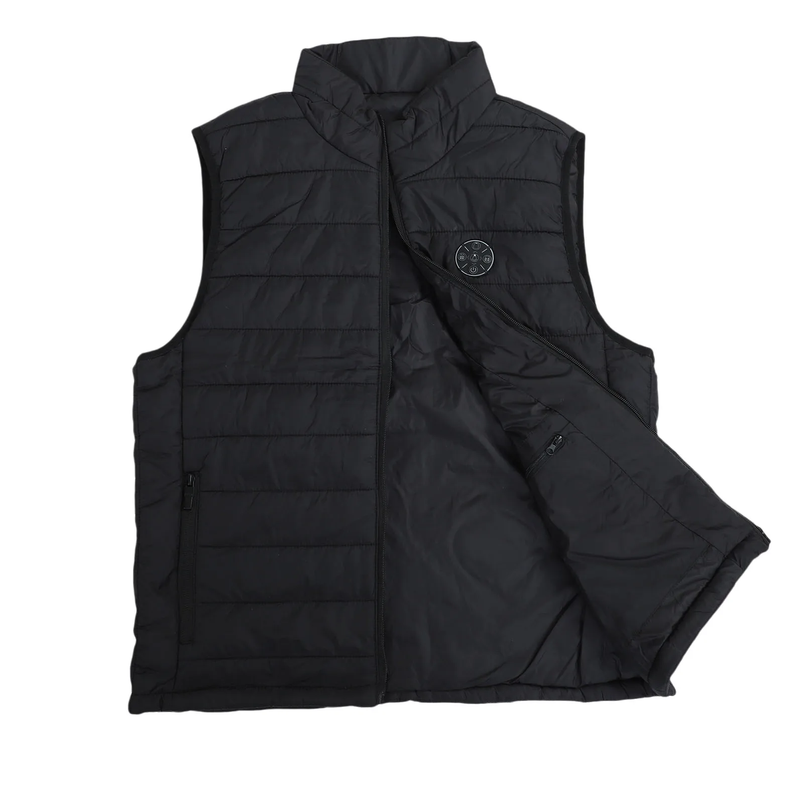 

Winter Heated Vest for Men Women Smart Controller Quilted Lightweight Electric Heated Clothing Jacket Vest with 3 Heating Levels