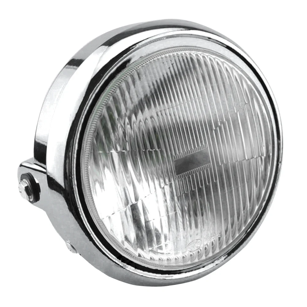 For CM125 125cc Headlamps Motorcycle Round Chrome Front Headlight Head Lamp Assembly