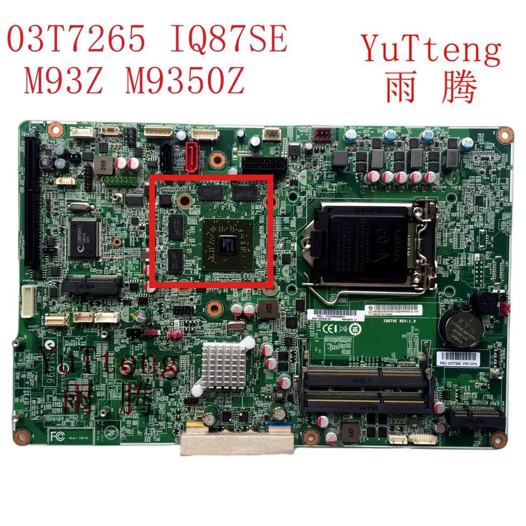 

For Lenovo M93Z M9350Z Desktop Motherboard 03T7265 IQ87SE Mainboard 100%tested fully work