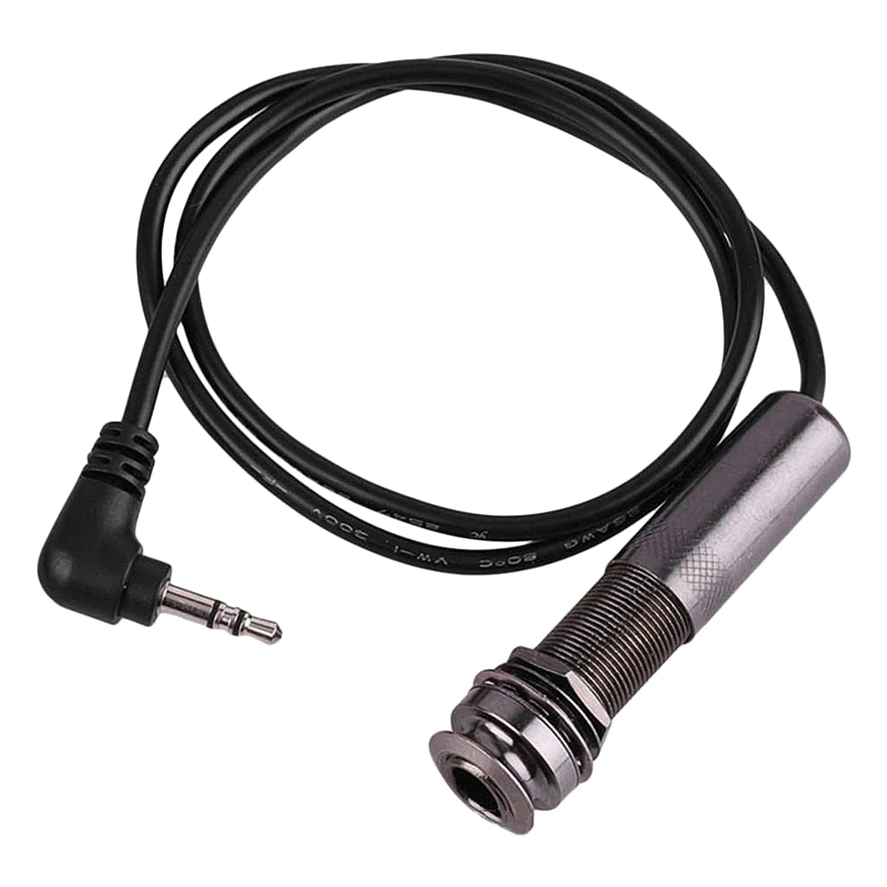 Gitaar Pickup Kabel Piezo Kabel Eindpin Jack Gitaar Adapter Stereo Instrument Kabel