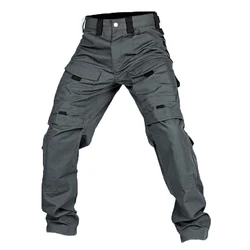 Multi-Pockets Tactical Cargo Pants Men Military Casual Pants Waterproof Cargo Trousers Wear-resistant Male Outdoor Hiking Pants