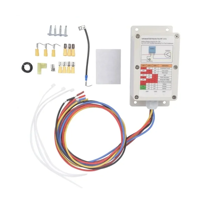 Upgraded Soft Starter Plastic Device Replaces ASY-364-X20-IP Air Conditioner for Motorhomes RVs