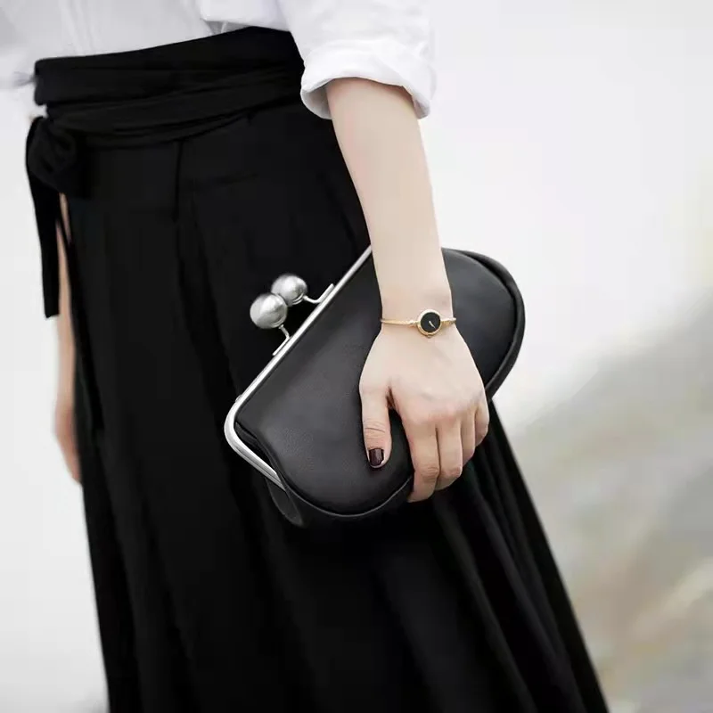 Size 22cm Big Ball Clasp DIY Handbag Accessories Kiss Lock For Handbags Craft Purse Frame Bag Parts No Screw Frame High Quality